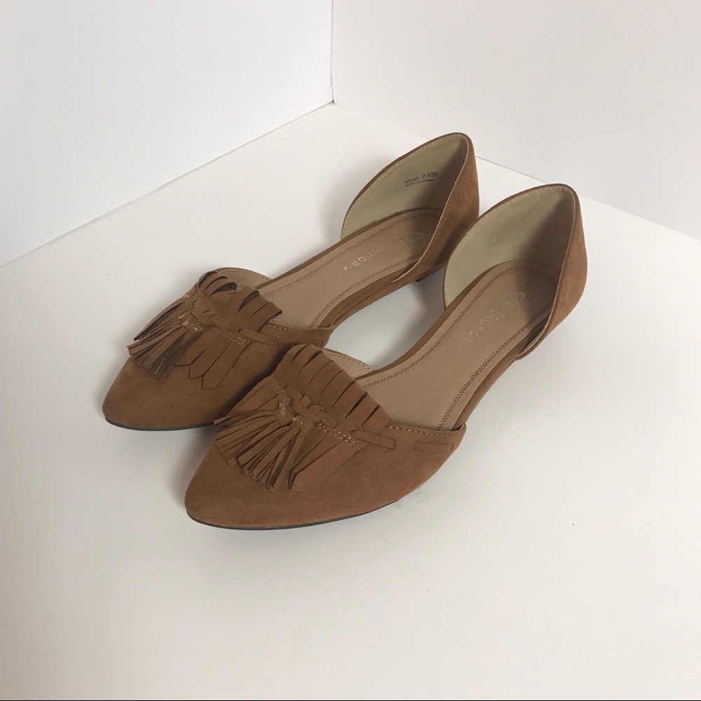 CL By Laundry D’Orsay Tassel Flat - Brown
